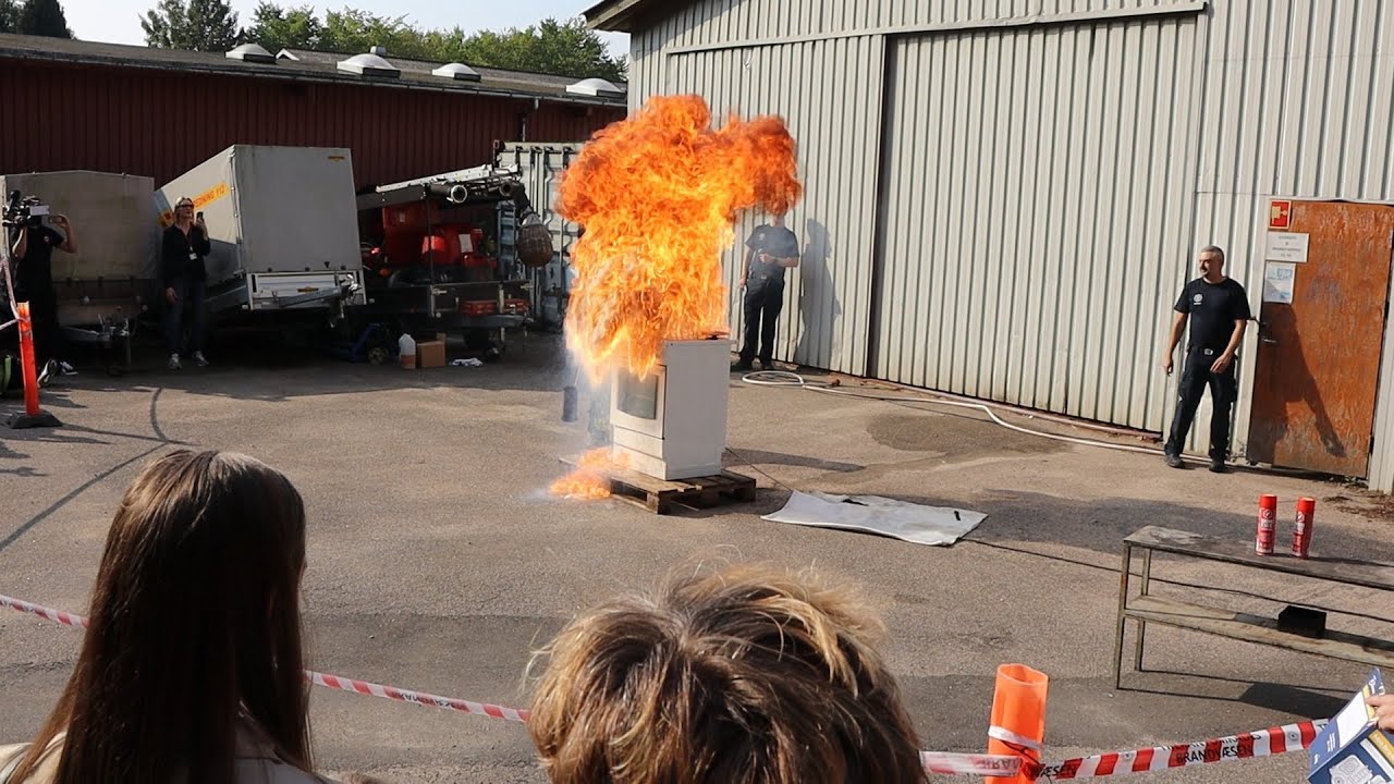 Stor interesse for at se brandstation