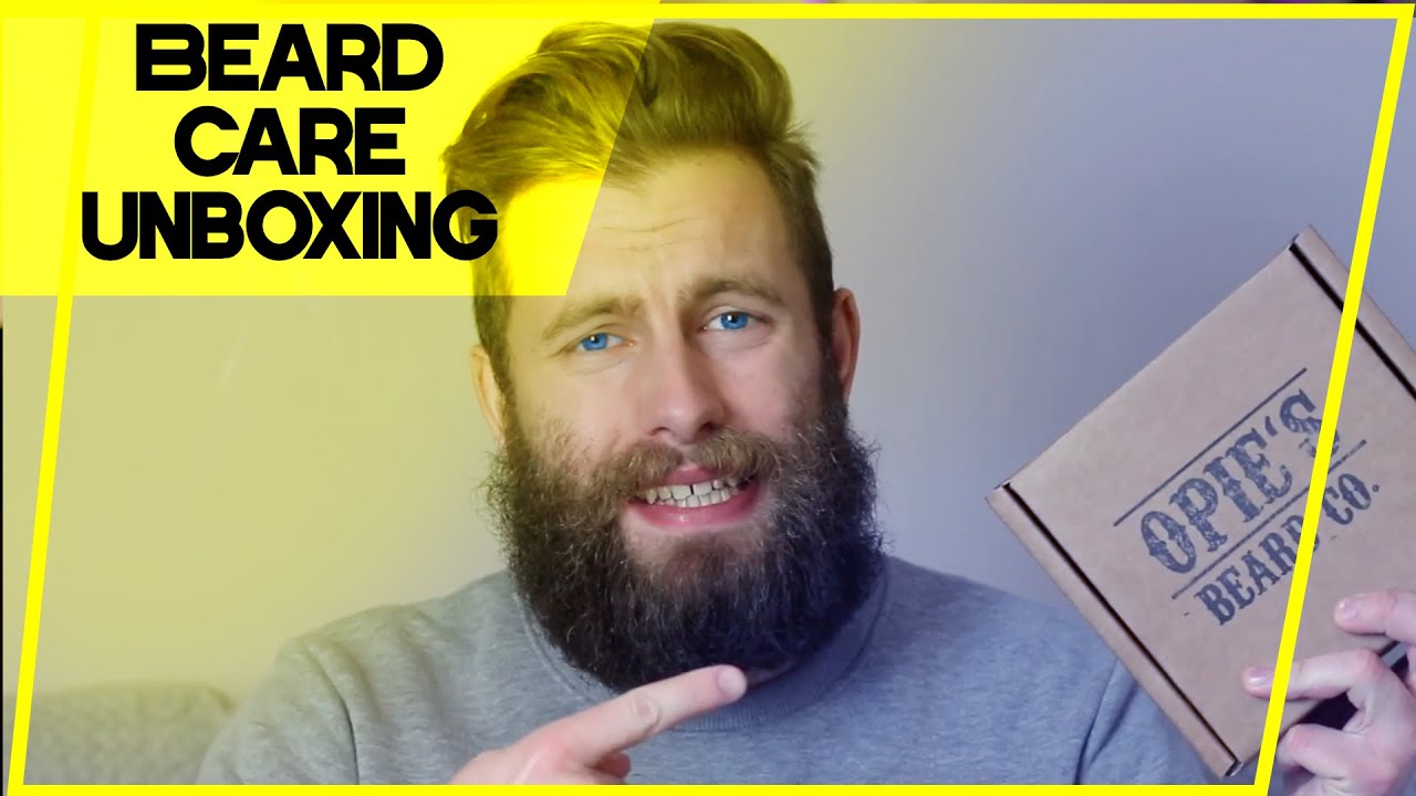 Beard Care Unboxing - Beard Oil and Beard Balm from Opie's Beard Co