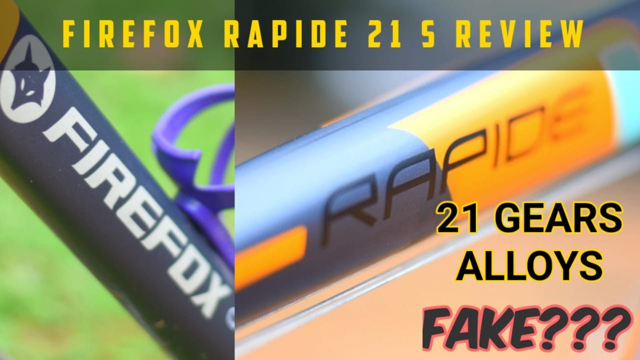 Firefox Rapide English Ride Review | 21 speed Hybrid Bike |