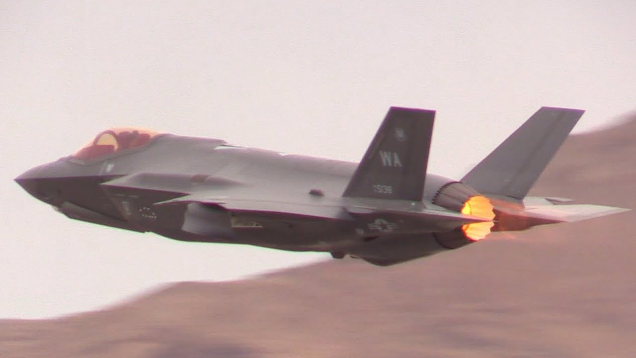 USAF DEMO Nellis AFB Aviation Nation 2017