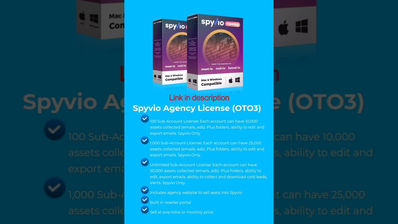 Spyvio Agency License Special Bonuses and Offers || Product Critic