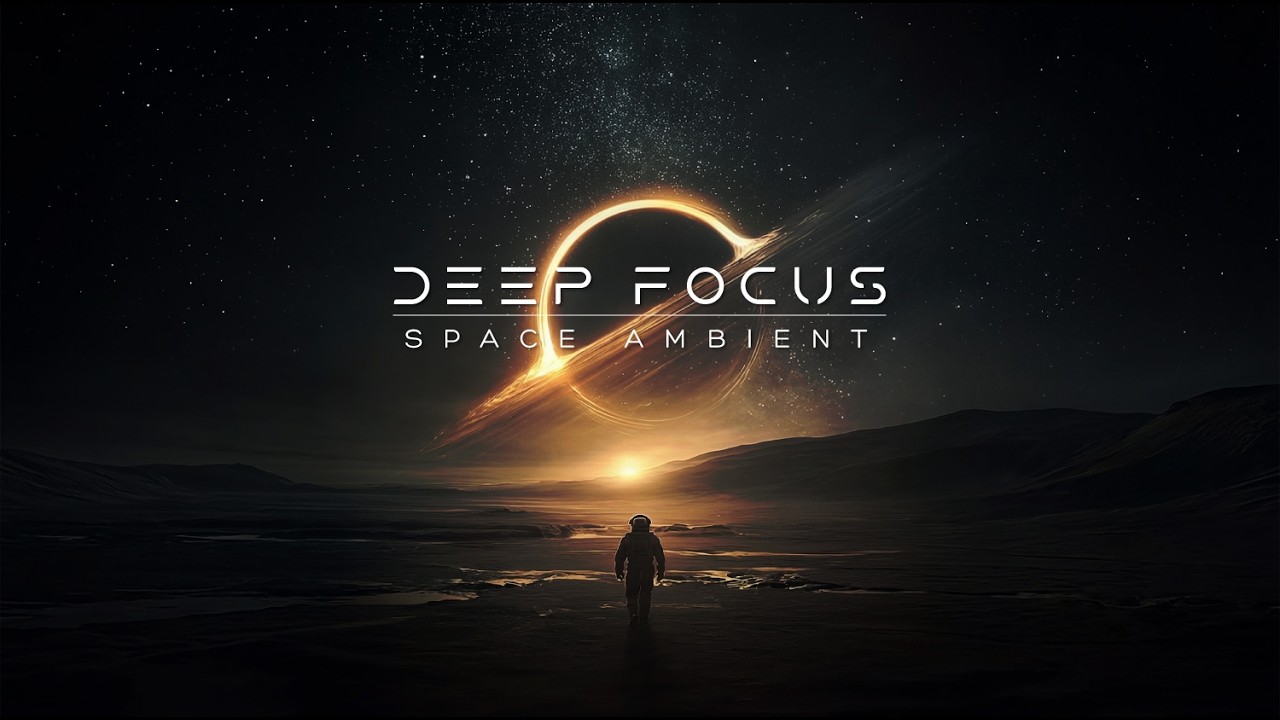 Deep Work Music | Focus & Study Ambient for Productivity | Cosmic Black Hole