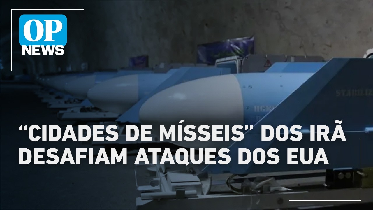 Irã esconde arsenal em 'cidades' subterrâneas de mísseis | O POVO News