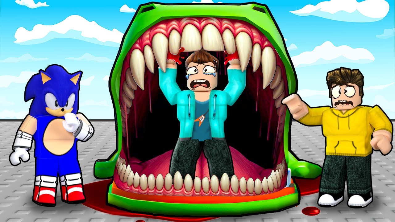 DONT GET CHOMPED BY CROCODILE IN ROBLOX !!