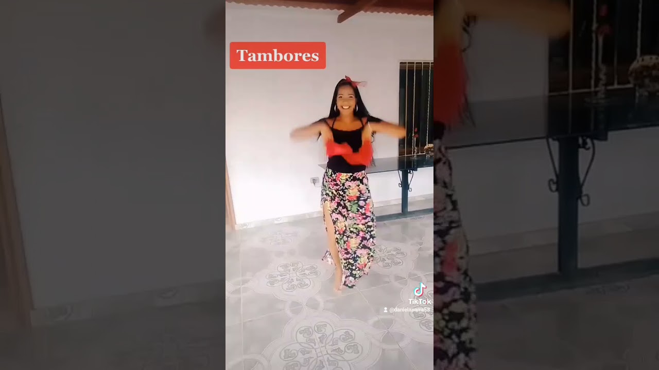c&oacute;mo me encanta bailar el tambor 🥁 #venezolano ❤️😅