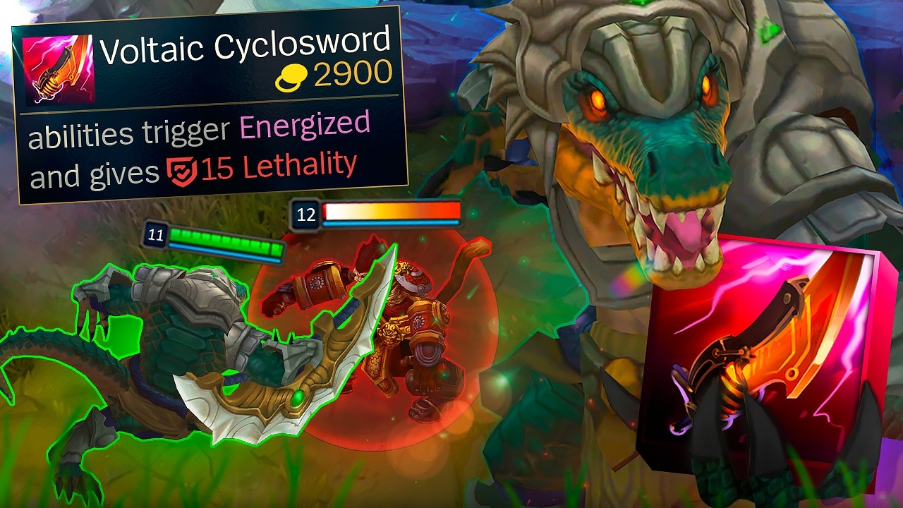 Cyclosword Renekton Damage is NOT OKAY... LETHALITY RENEKTON IS BACK!
