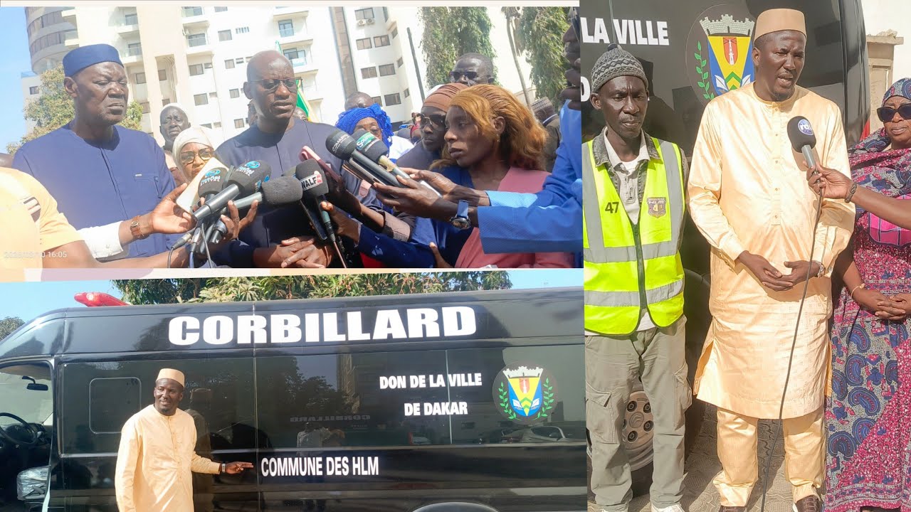 LE MAIRE DE DAKAR RECEPTIONNE 19 CORBILLARDS POUR LES COMMUNES