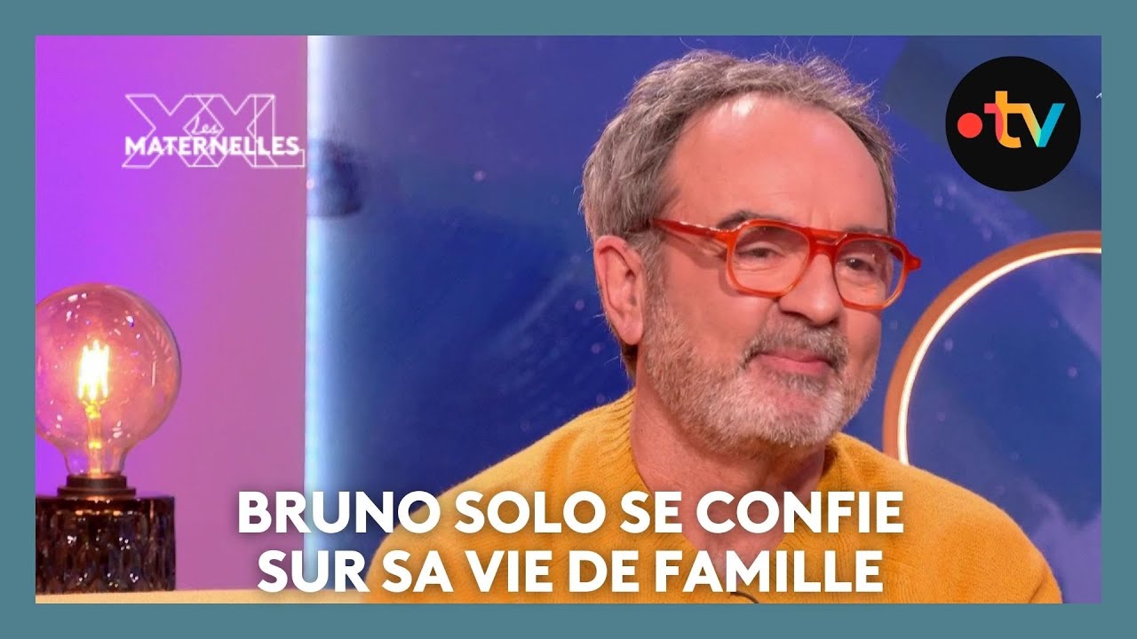 Bruno Solo se confie sur sa vie de famille - Les Maternelles XXL