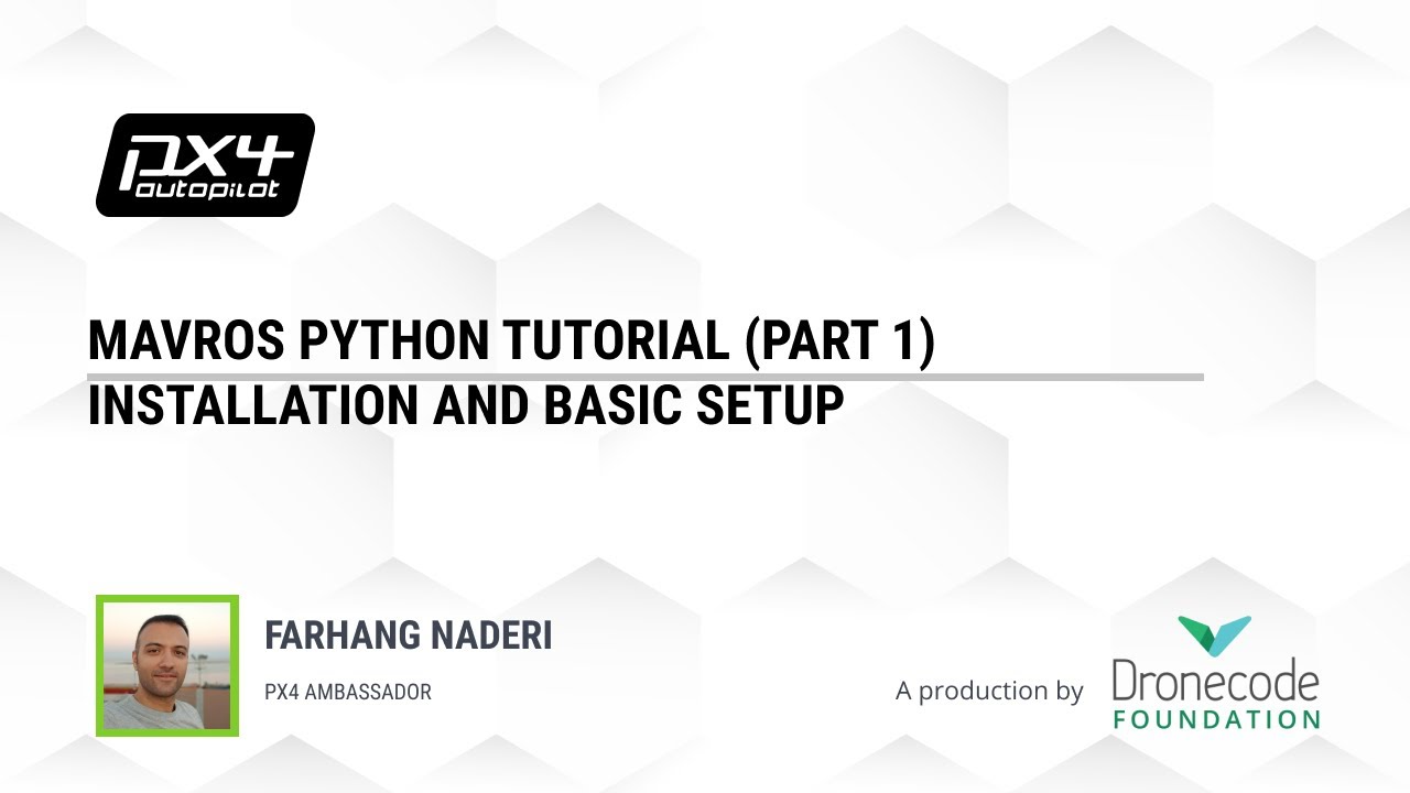 🤖  PX4 MAVROS Python Tutorial (Part 1)