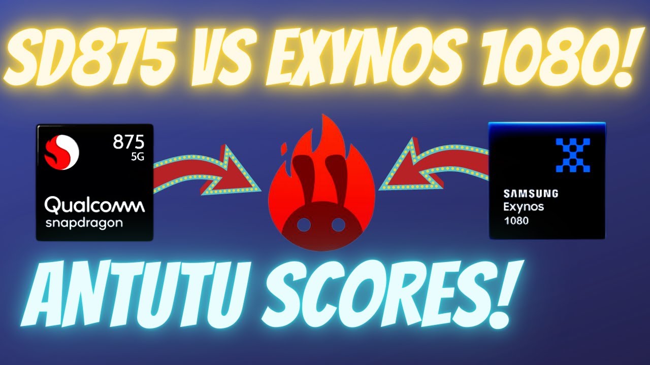 SNAPDRAGON 875 VS EXYNOS 1080!! sd875 vs exynos 1080 snapdragon 875 samsung qualcomm