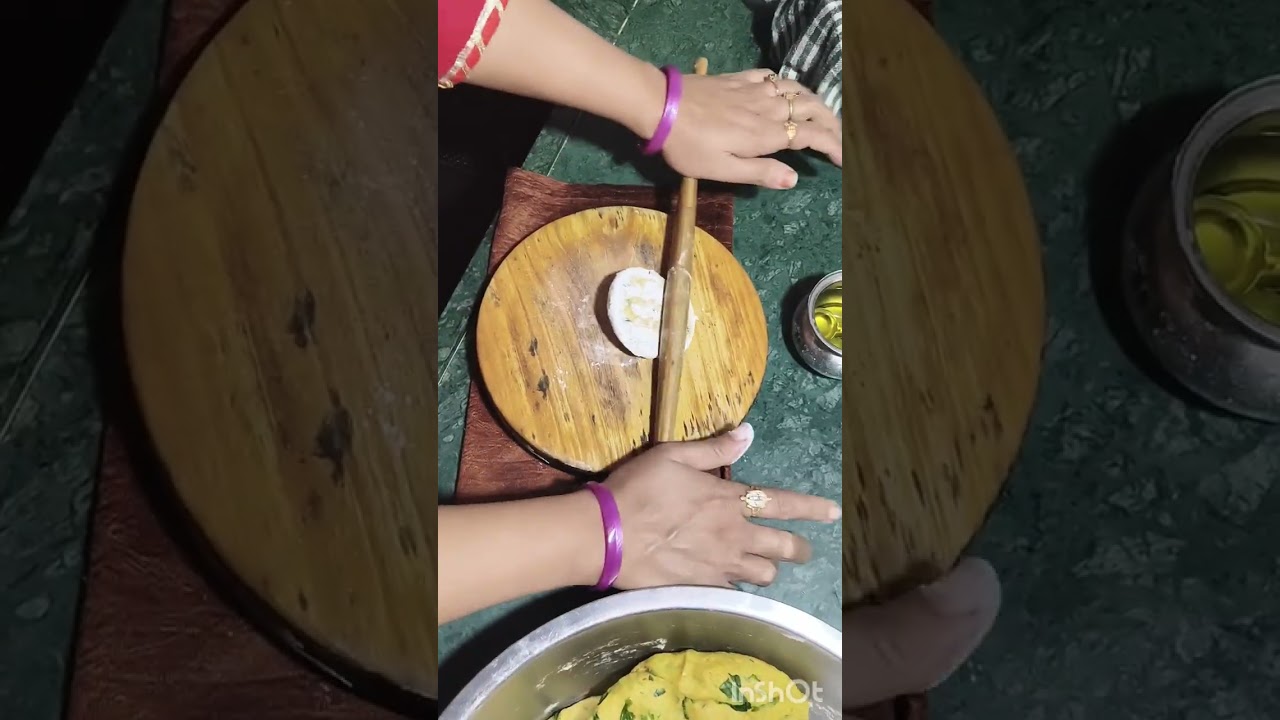 Methi bhaji ke thepla 👌😋