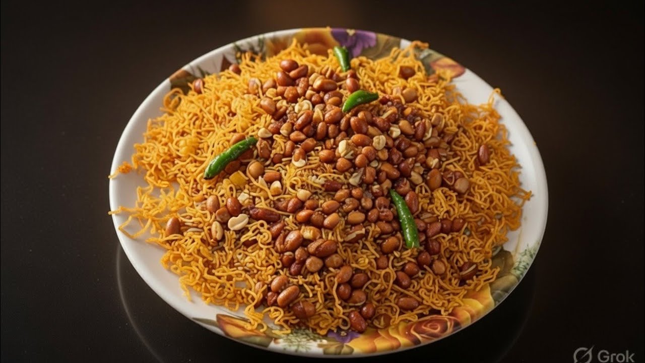 होली स्पेशल बेसन की नमकीन | Dukaan Jaisi Namkeen Banaye 👌👌😋😋