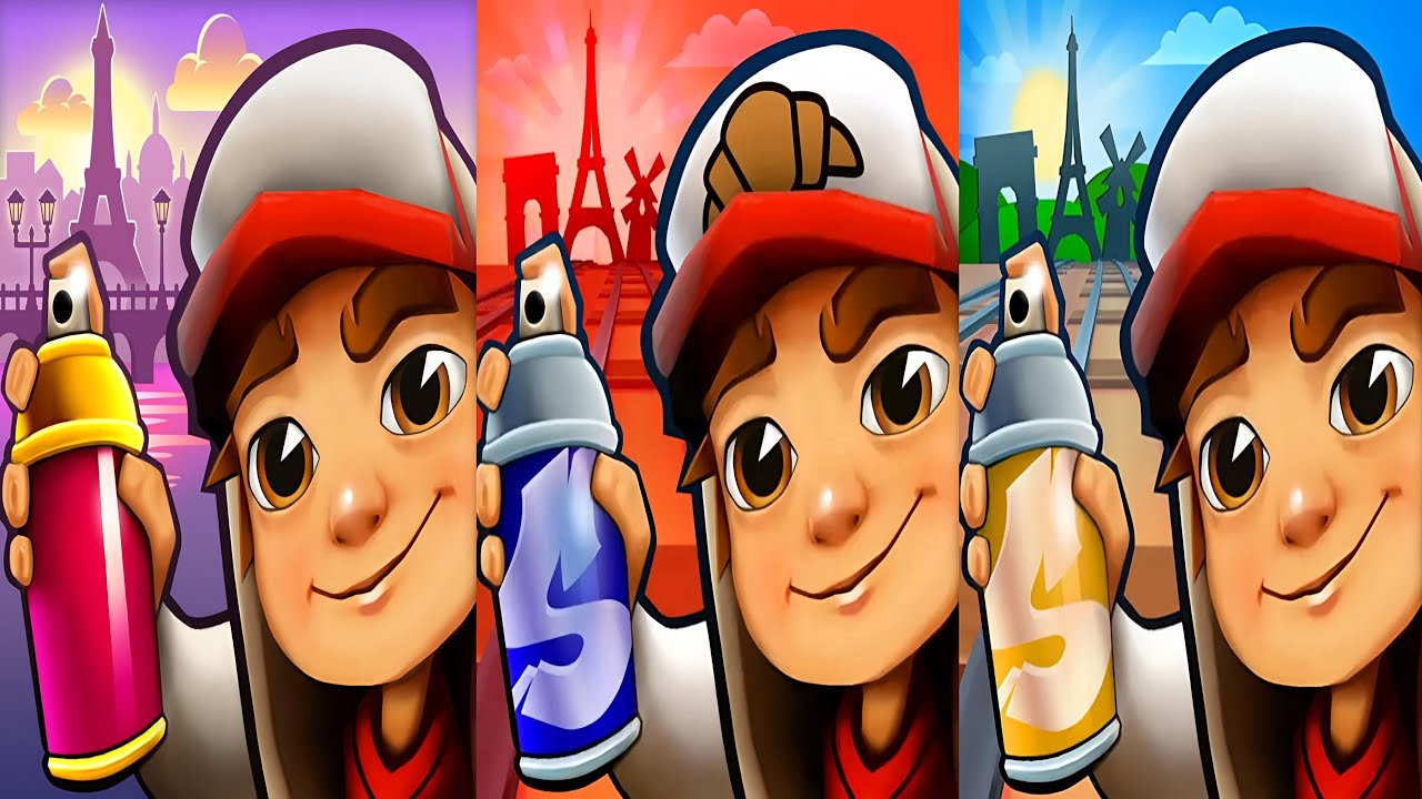 Subway Surfers : Paris 2020 🆚 Paris 2021 🆚 Paris 2024