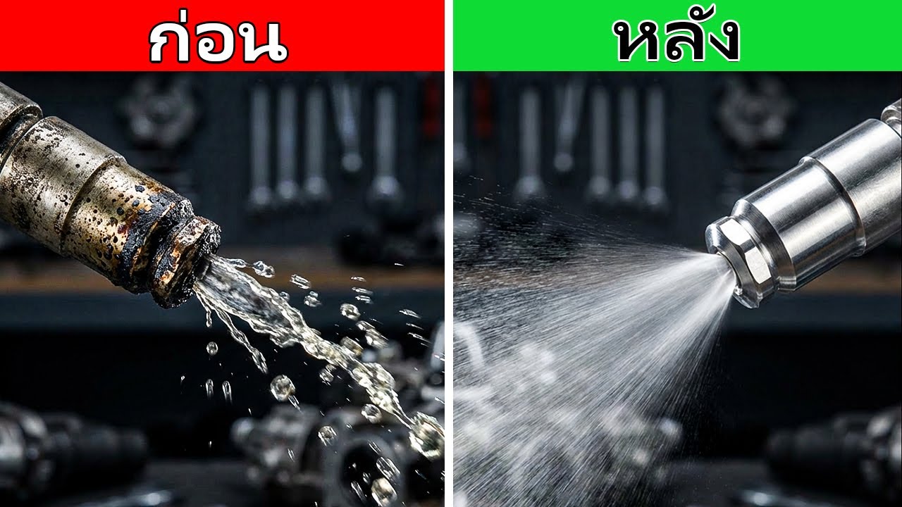 เคล็ดลับจากชาวจีนที่ช่วยทำความสะอาดหัวฉีดน้ำมันเชื้อเพลิงได้ในไม่กี่นาที.
