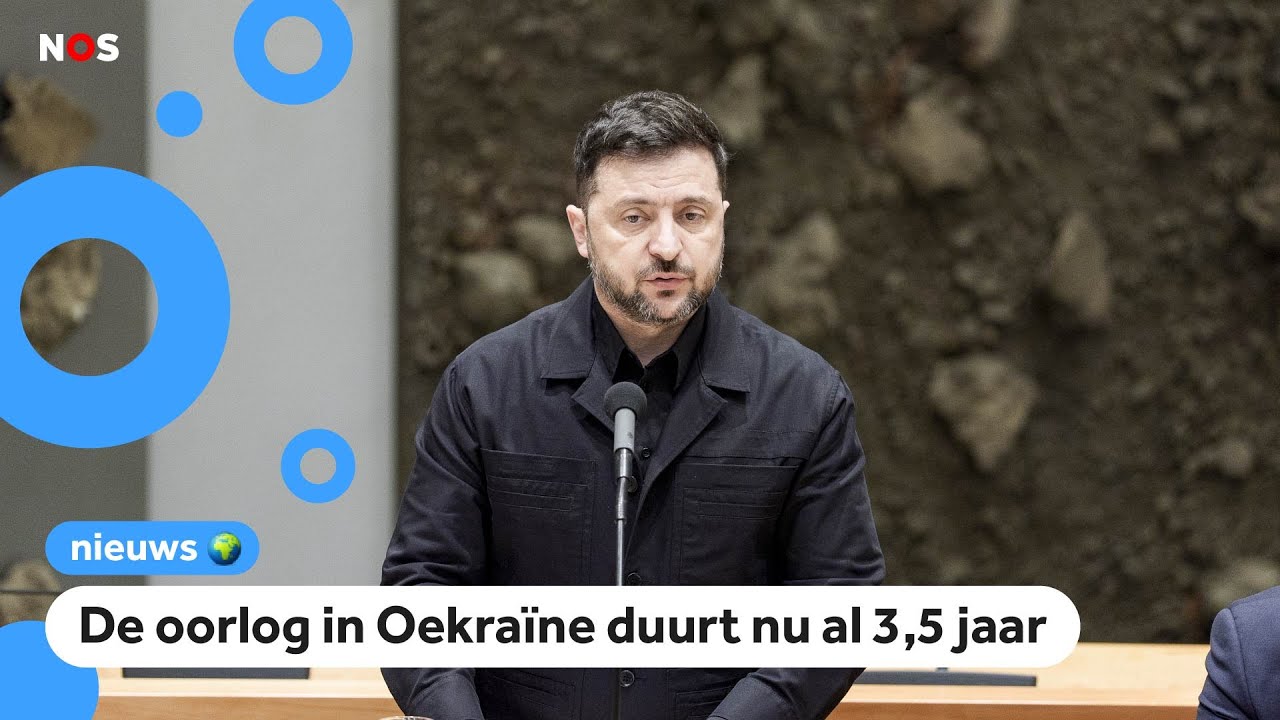 President Zelensky in Nederland: 'Jullie steun is nog steeds nodig'