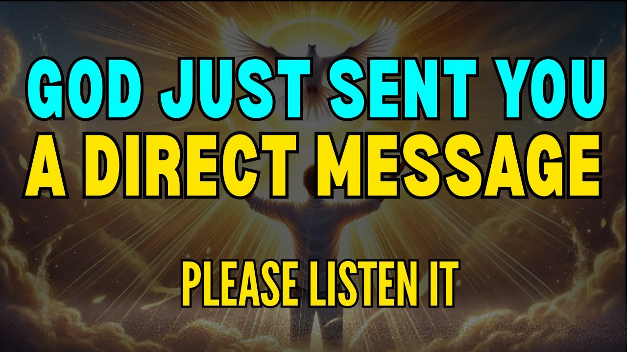 CHOSEN ONES, THIS MESSAGE IS FROM GOD — YOU NEEDED TO HEAR IT TODAY — THIS IS NOT A COINCIDENCE!