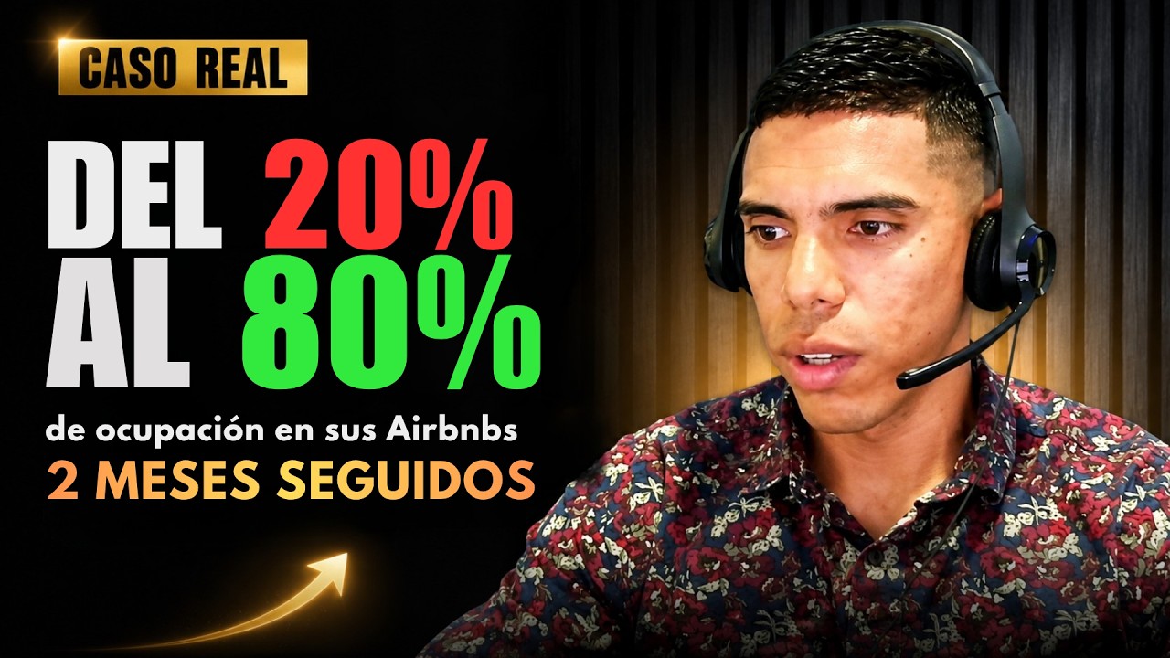 🔴 Jarvis: Del 20% de Reservas a 2 Meses seguidos sobre el 80% de Ocupación en sus AIRBNBS