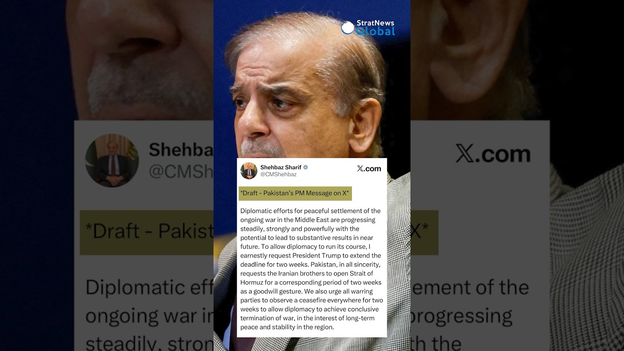 Pakistan PM's Viral Blunder: Was Shehbaz Sharif's Post a Copy-Paste Job? | #shorts #pakistan #trump