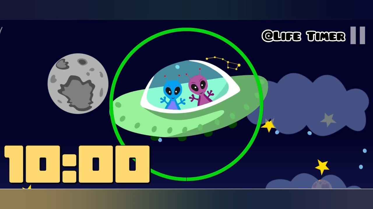 10 Minute Alien Landing Countdown | Sci-Fi Timer Begins Now!