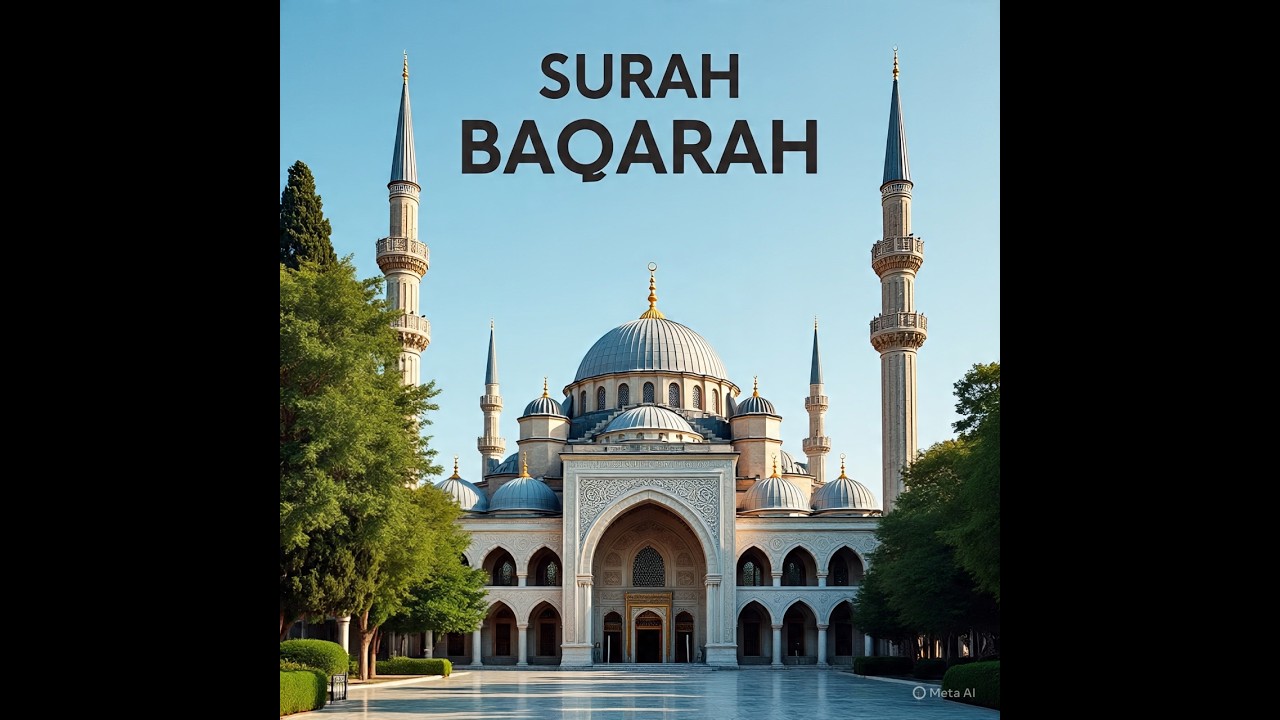 Surah Al-Baqarah - for 3 Days - Shaytan Flees from Your House - Full Recitation - Waqas Bin Shams