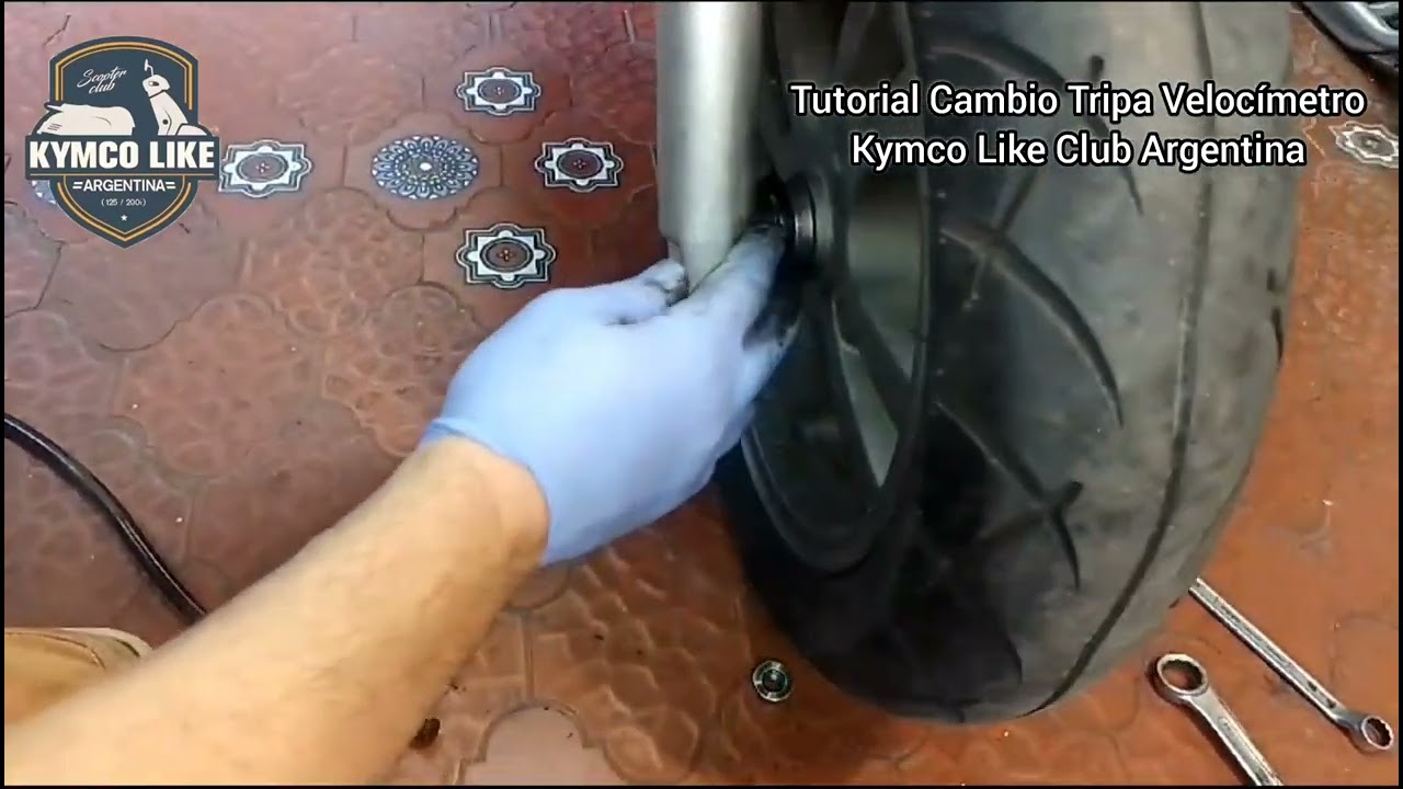 Cambio Tripa Velocímetro - Kymco Like Club Argentina