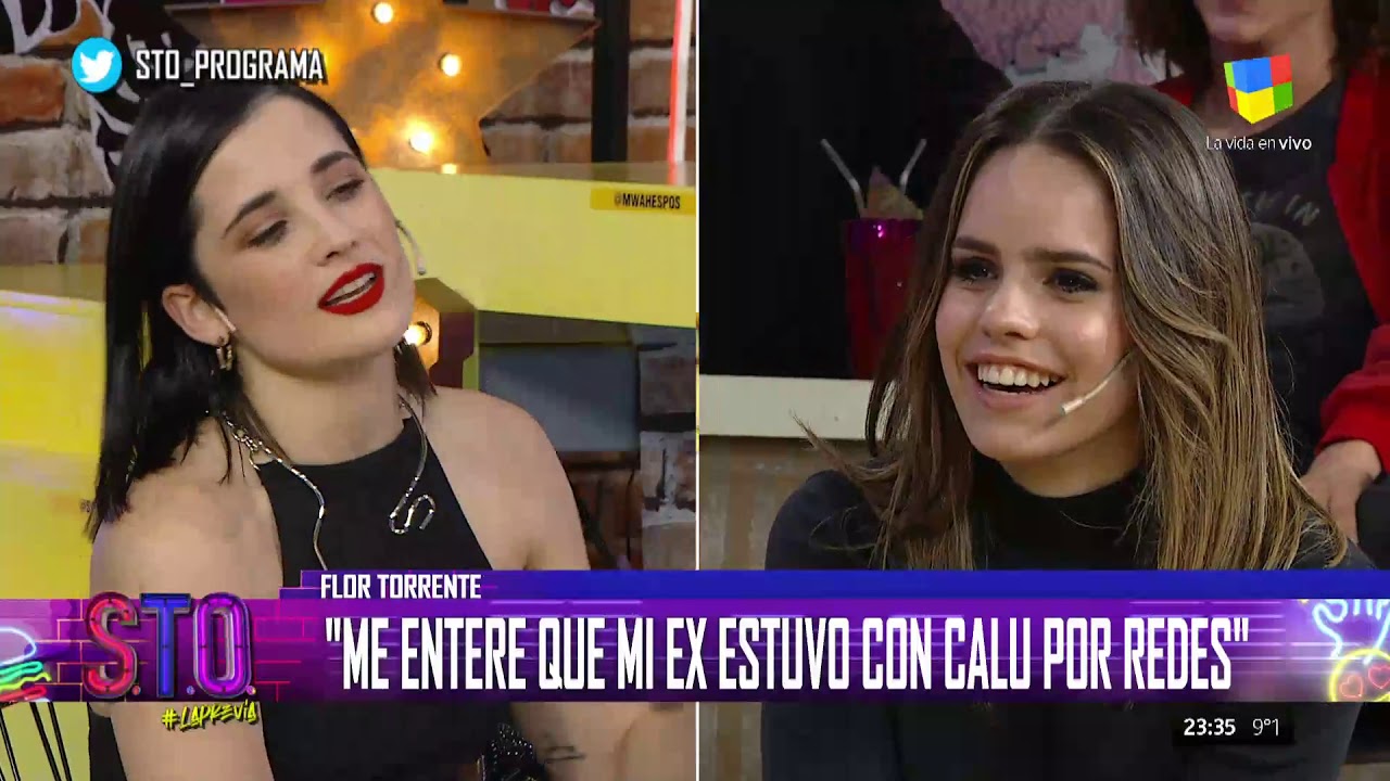 Flor Torrente, decepcionada con Calu Rivero por salir con su ex novio