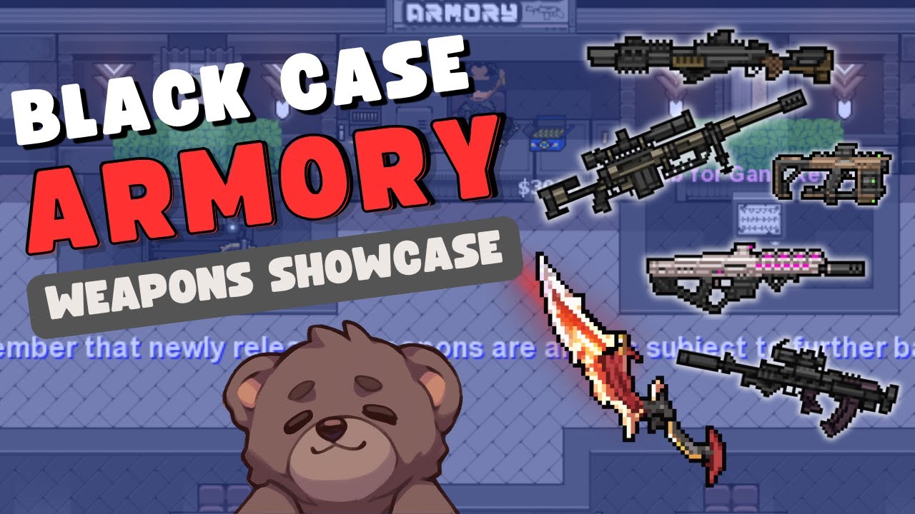 Витрина оружейного магазина Black Case Armory Graal Era