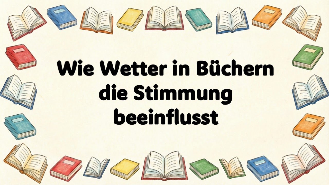 Wie Wetter in Büchern die Stimmung beeinflusst