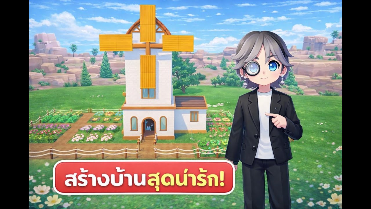 รีวิว บ้านกังหันลม (Windmill house) !! │Heartopia