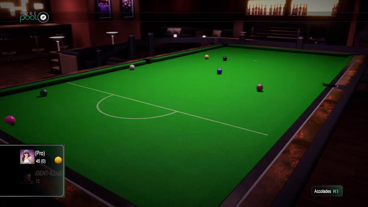 Bad at golf try snooker?!
