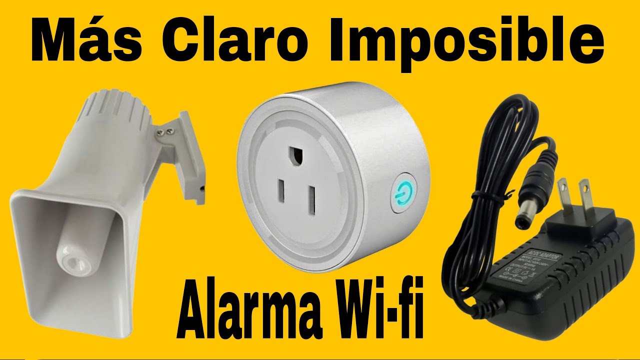 Alarma Comunitaria Wifi . Activada Con La Voz