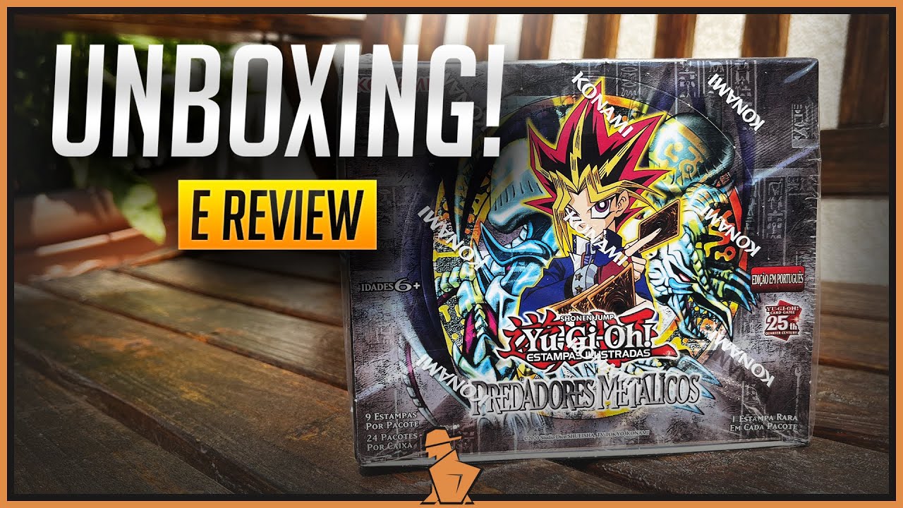 UNBOXING! Predadores Metálicos! - Yu-Gi-Oh! TCG [PT]