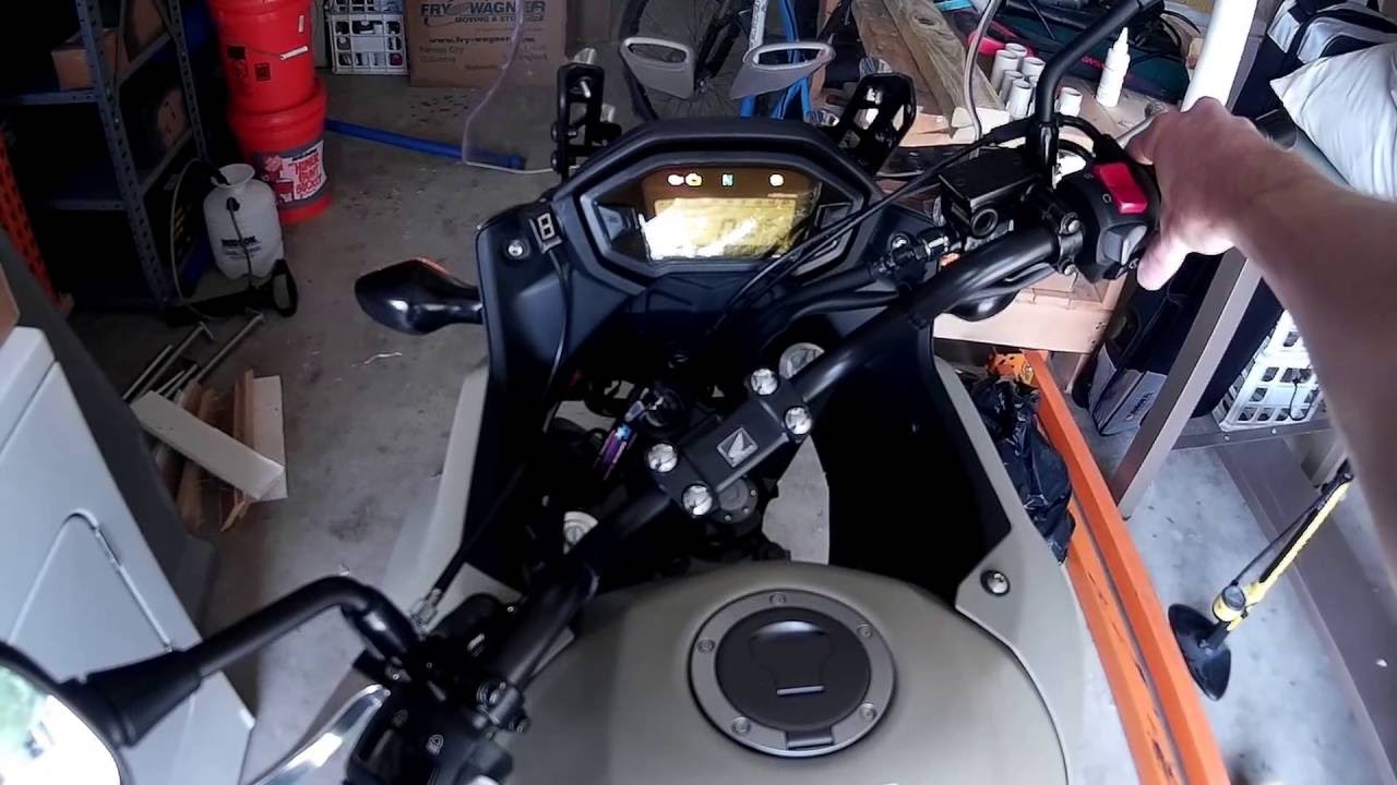 2016 Honda CB500X Gear Indicator