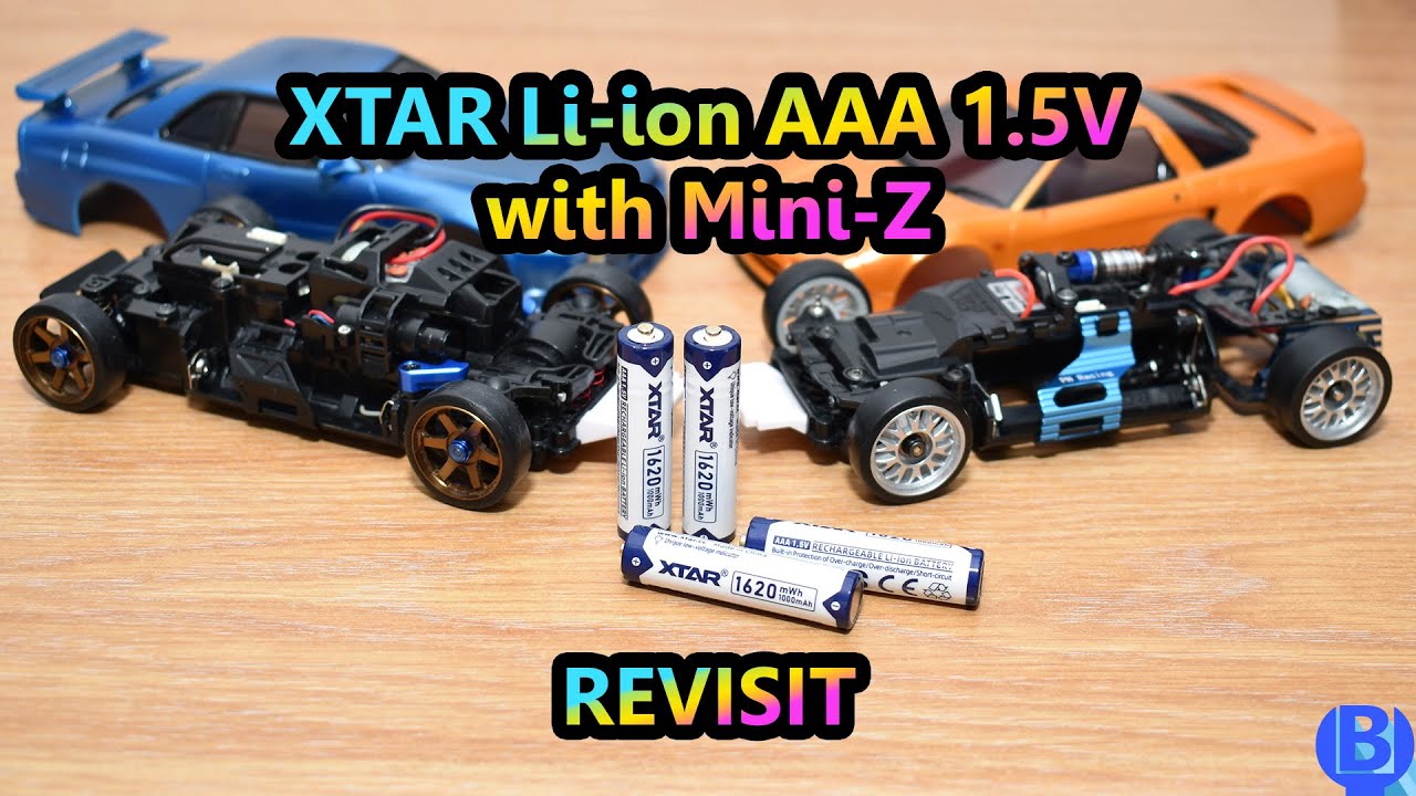 XTAR Li-ion AAA 1.5V with Mini-Z - Revisit