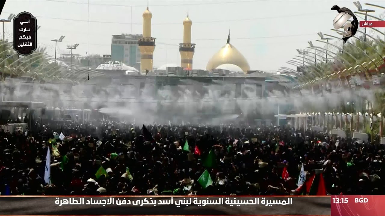 المسيرة الحسينية السنوية لبني اسد بذكرى دفن الاجساد الطاهرة | 2023/8/1