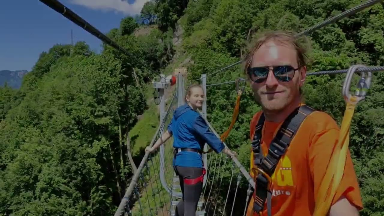 Il Ponte Tibetano di Dossena