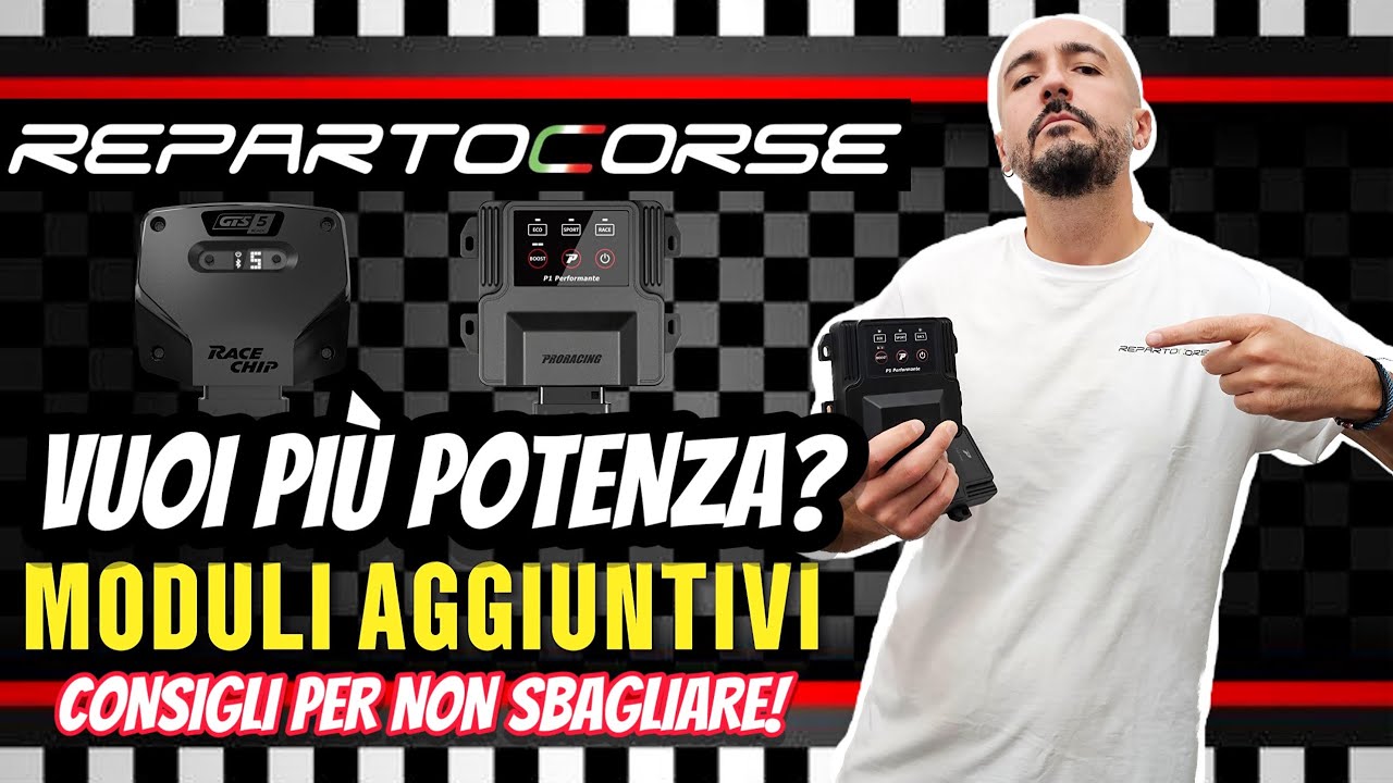 Consigli e raccomandazioni sui MODULI AGGIUNTIVI: TUTTO QUELLO CHE C'È DA SAPERE | REPARTOCORSE