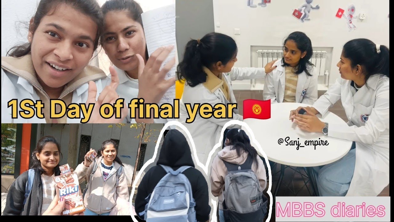 First Day of Final Year MBBS Life in Kyrgyzstan 🇰🇬 | SanJ Empire Vlog