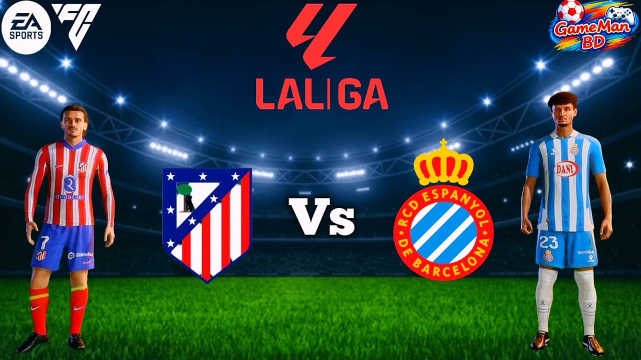 Atletico Madrid vs Espanyol - LALIGA 25/26.Full Match | Gameplay