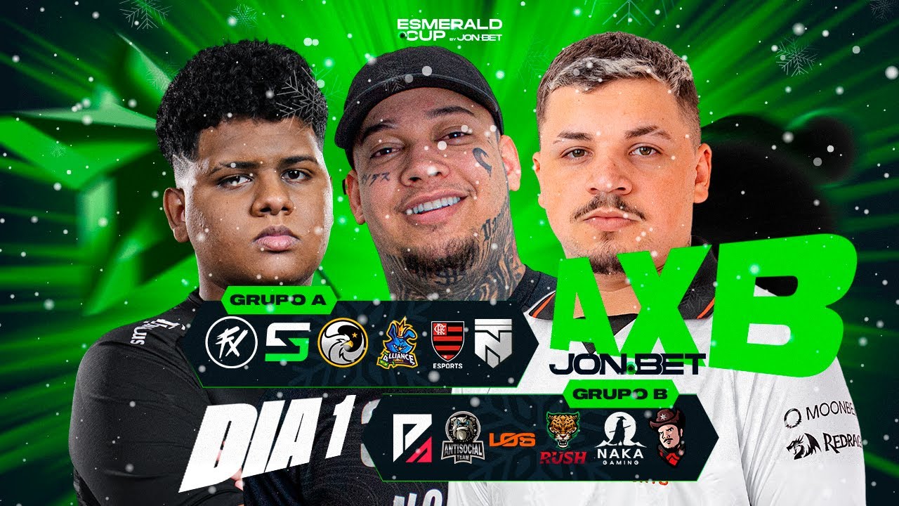 ESMERALD CUP BY JONBET 🎄 ESTREIA AXB 🎅 FLAMENGO, FLUXO, DOLLARS, FAZ O P #PAGAJON