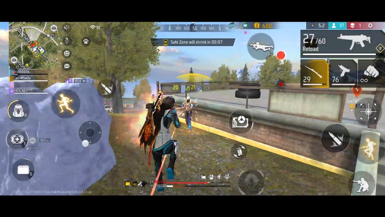 FREE FIRE MAX 🔥rank push gameplay 