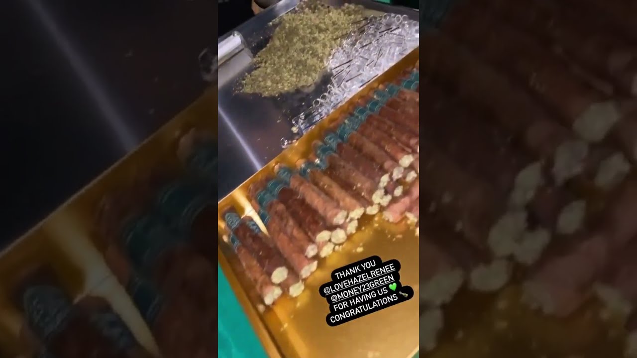 Draymond Green's wedding included this ridiculous WEED BAR for his guests 😳💨 #nba #shorts
