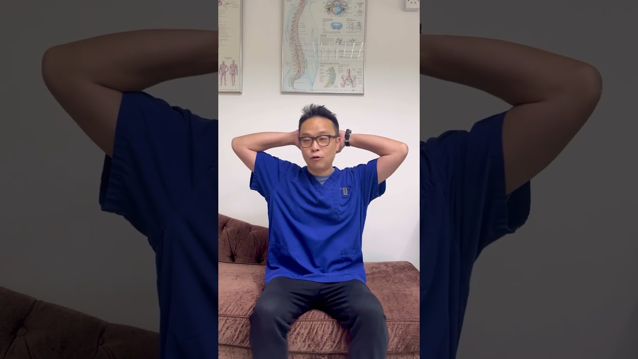 背痛頸運動，做完就不痛！Neck and back pain exercise #脊醫 #汪家智 #drjoewong #頸痛 #背痛 #neckpain #backpain