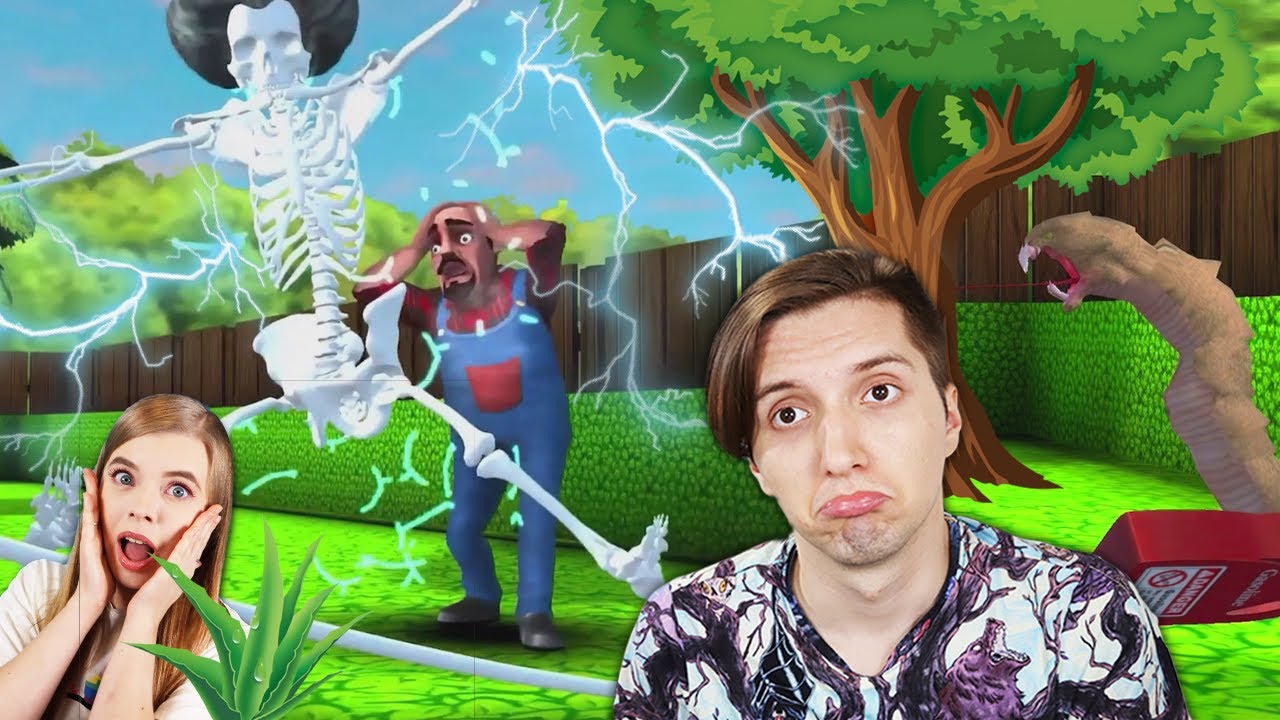 Werka Aferka pomaga w pokonaniu NOWEJ POSTACI 🐍 Scary Teacher 3D