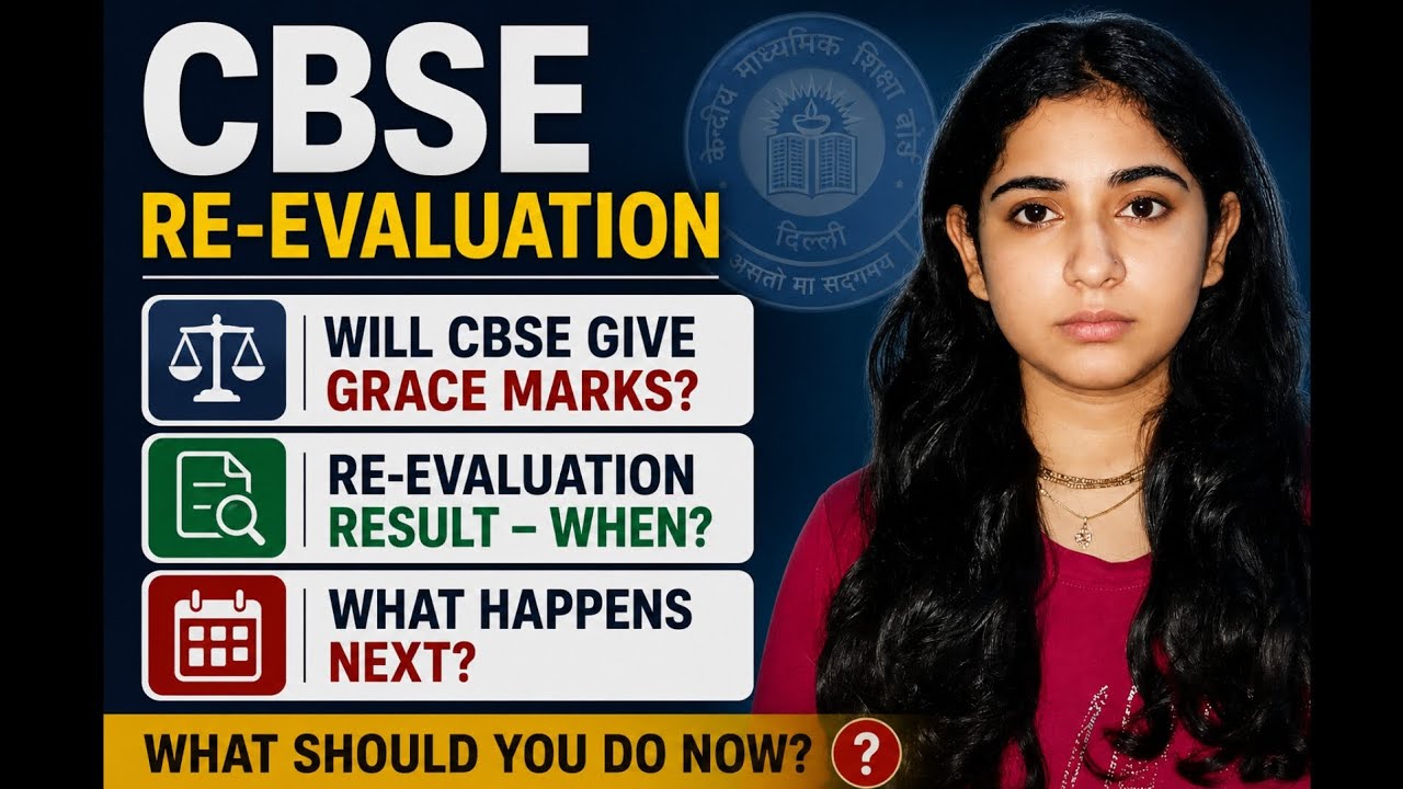 CBSE RE-EVALUATION result date || Will RT Students Get Grace Marks? CBSE Re-evaluation...#cbse #yt
