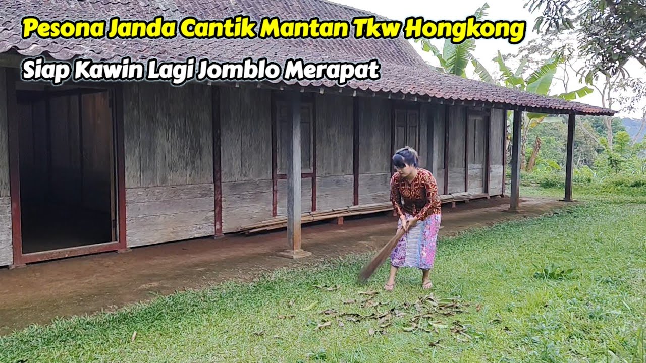 Viral Janda Desa Cantik Mantan Tkw Hongkong Hidup Sendirian di Rumah Jadul Pinggir Hutan