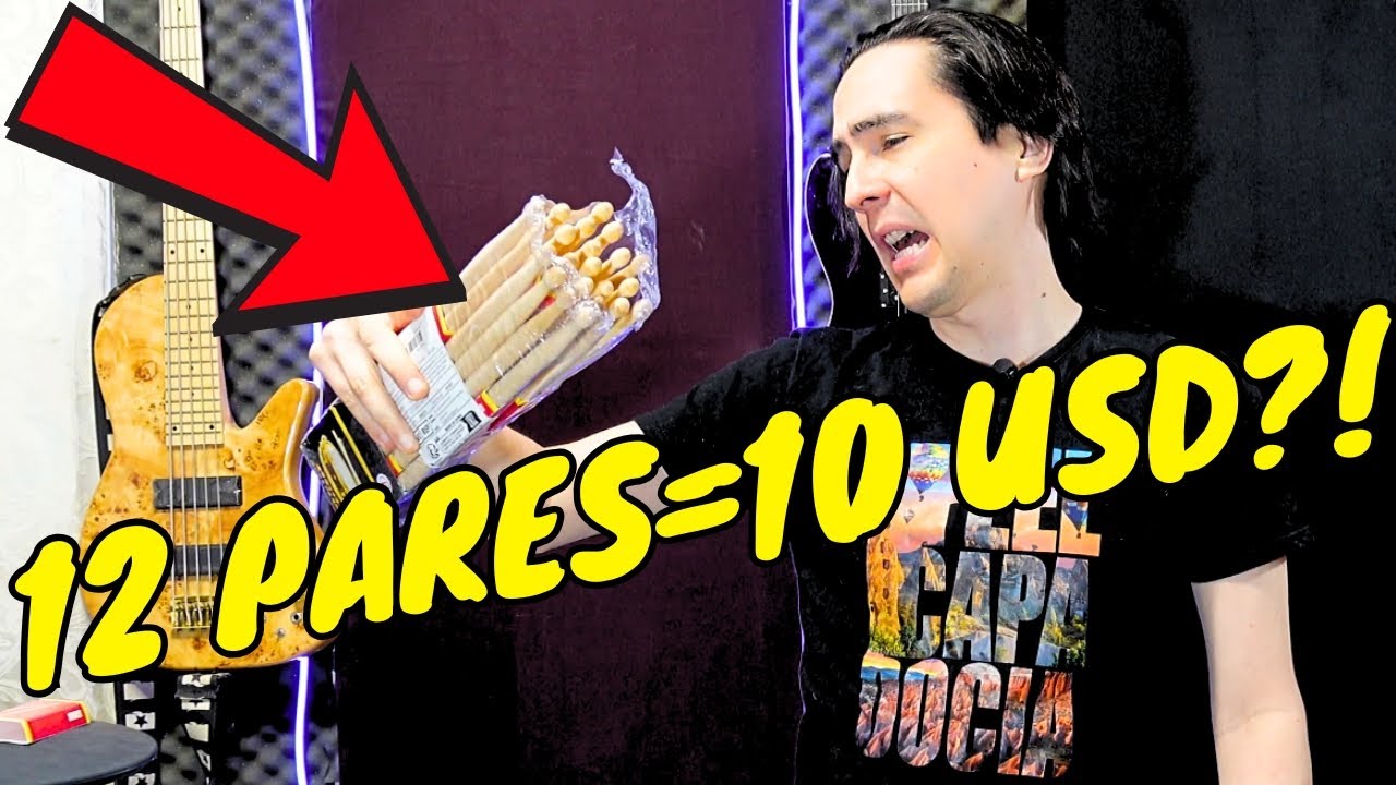 Baquetas de TEMU. Rese&ntilde;a!!
