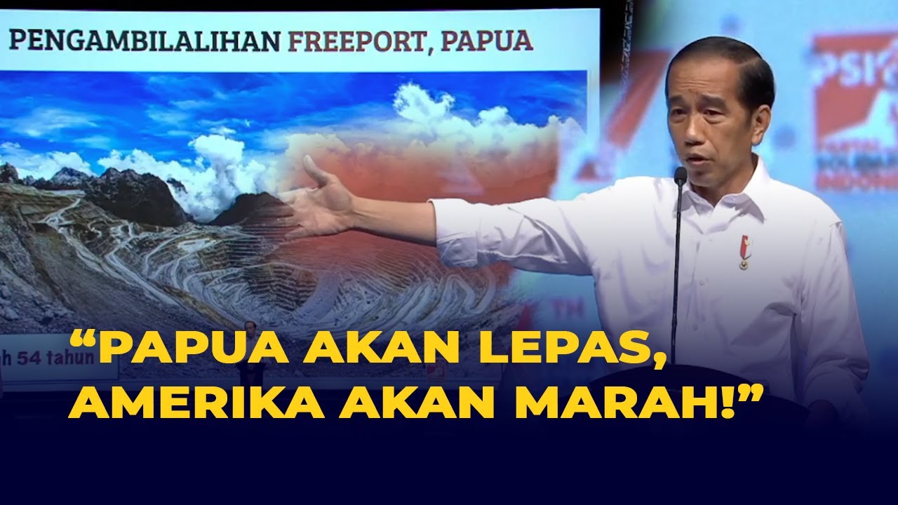 Jokowi Ungkap Terima Cerita Menakutkan saat Ambil Saham Freeport, Ini Katanya..