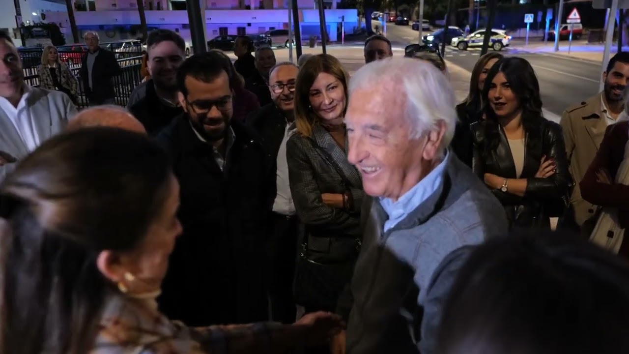Gabriel Amat inaugura la Rambla de San Antonio de Aguadulce