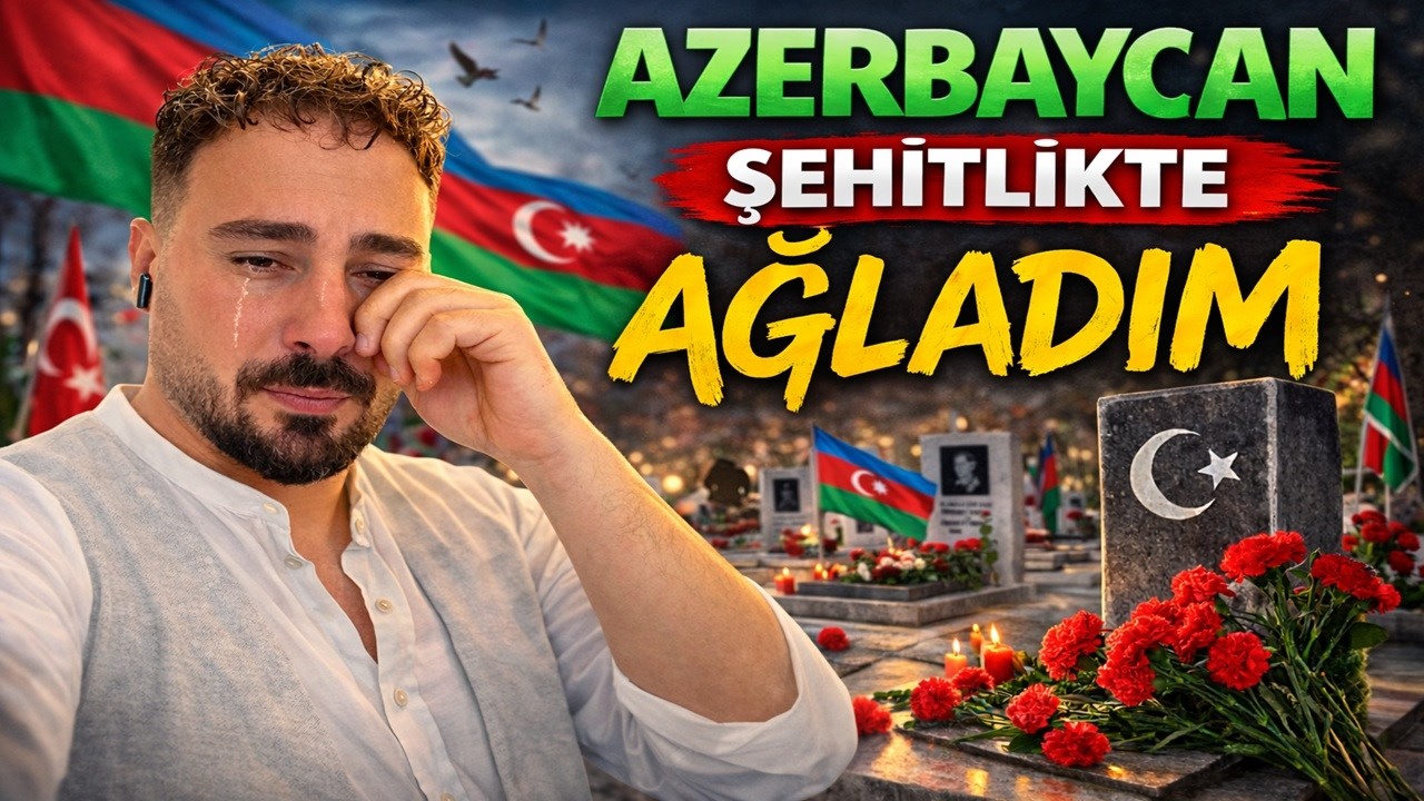 AZERBAYCAN’da Şehit Aileleri ile AĞLADIK! Röportaj YAPTIK